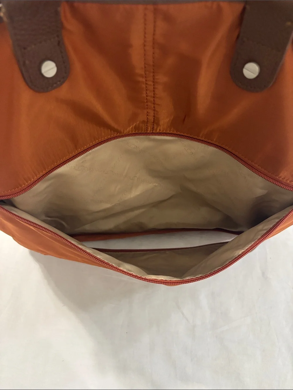 Baggallini Rust Orange/Brown Tote Bag